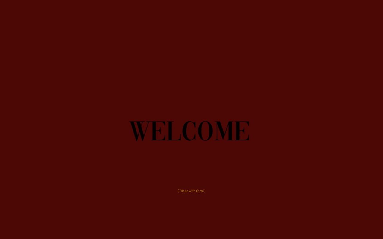 Carrd profile picture for @welcomes